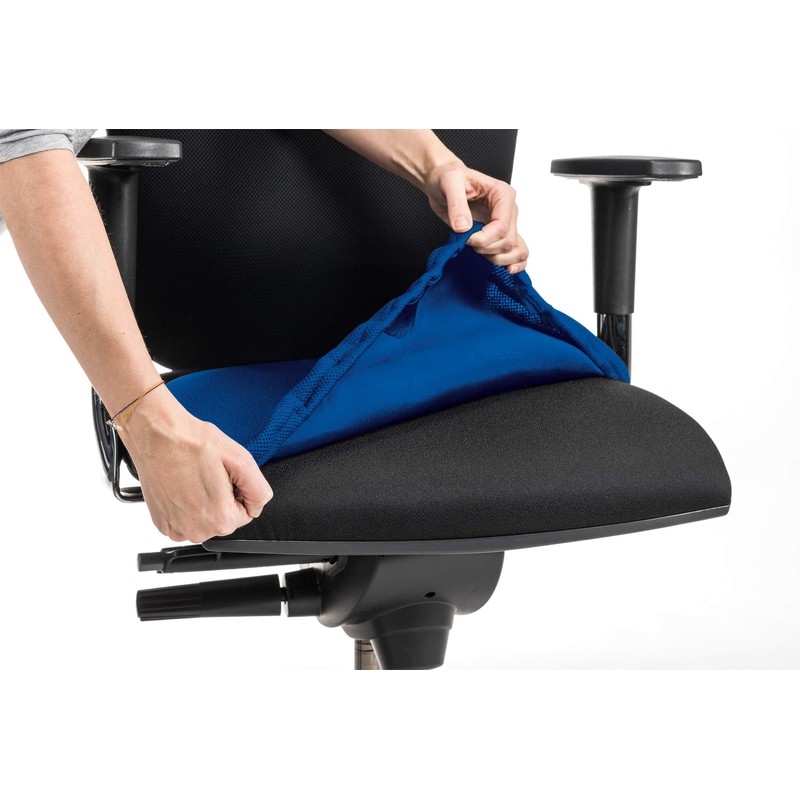 CLEANCHAIR Set of 2 Office Chair Covers for Seat and