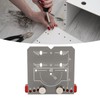 35mm Hinge Drilling Jig Hole Guide Woodworking Tools, Aluminum Alloy