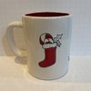 Rae Dunn JOY Mug 2 sided - RED inside -