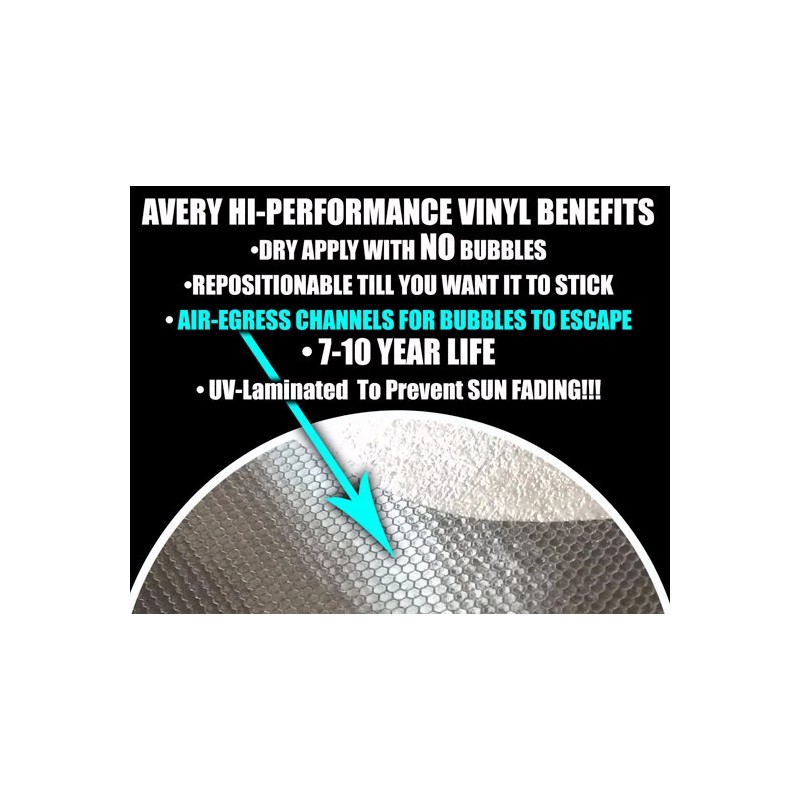 Avery Camaro RS Emblem Overlays, Vinyl Camaro RS Black-out Decals,