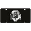Craftique Ohio State Black Laser Cut License Plate - Mirror
