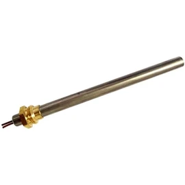 Jpshop Resistor Spark Plug for Pellet Stove 250W 153mm/143mm Diameter 9.9mm Thread 3/8" for Klover - MBZ - Laminox - Palazzetti