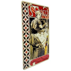 Embossed Embossed Retro Tin Sign, Kitchen Decorative Sign Suitable for Maggi Fans, Lovers and Connoisseurs 20 x 30 cm (Gutes Essen)