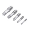 5 Piece NPT Pipe Tap Set, Carbon Steel Threaded Plumbing