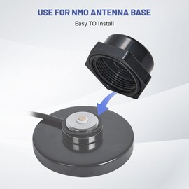 Anina NMO Antenna Mount Cap with O Ring Seal Dust Weather Rain Cover 1 Pack