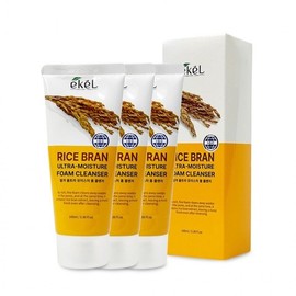 Ikel 이켈 쌀겨 울트라 모이스처 폼 클렌저 100ml-3개 폼클렌징 클렌징폼 세안제 배송을 위한 제3자 제공에 동의합니다(YES)