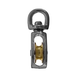 Rope and Cord | Single Swivel Eye Single Wheel Pulley 2-Pack | 3/4 Inch