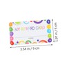 TEHAUX 100sheets Cartoon Reward Cards for Classroom Incentives Fun Punch