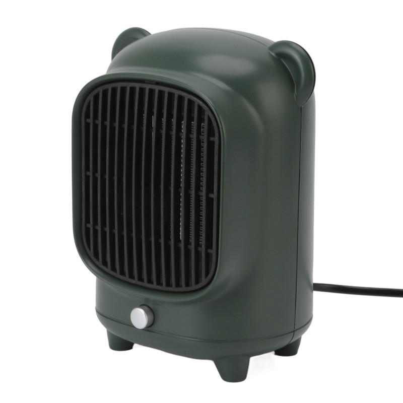 Space Heater Fast Quiet Heating Green Portable Mini Desktop Electric