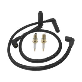 Ignition Coil Wire Spark Plug For Polaris Ranger 800 2011-2017 Ranger Crew 800 2011-2014 RZR 4 800 2011-2014 RZR 800 2011-2014 RZR S 800 2011-2014 4013078 3021671 4012888 4012889