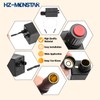 HZ-MONSTAR Igniter Push Button Ignition and Wire 500mm for Fire