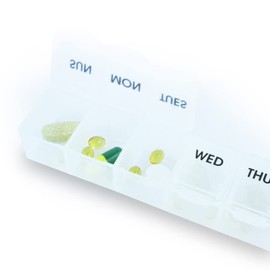 NRS Healthcare 7 Day Pill/Tablet Organiser