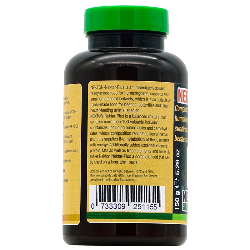 Nekton Nektar-Plus Complete Diet for Hummingbirds 150gm / 5.29oz