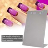 Nail Art Display Board Titanium Alloy False Nails Display Holder