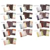 Clelia Riberte Series CL-17075 Women's Folding Wallet, Large Capacity, Bi-Fold,
