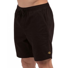 Billabong Big and Tall Shorts for Men – Casual Lounge Cotton Stretch Shorts, Loose Fit Baggy Oversized Shorts Black