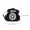 VALICLUD Shoulder Bag Phone Shaped Handbag Retro Top Handle Bag