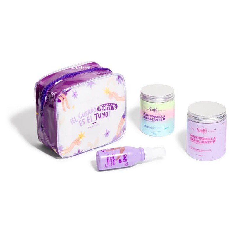 Kit Depilación Piernas Perfectas OMG (3 Productos + Estuche)