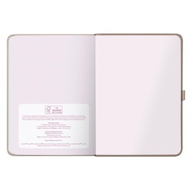 Busy B A5 2026 Diary - Busy Life Weekly Planner Journal – Life Diary for Students, Teachers, Work & More with Dual Schedules, Year Calendar, Pen Loop, Pockets & Elastic Closure Band - Faux Caramel