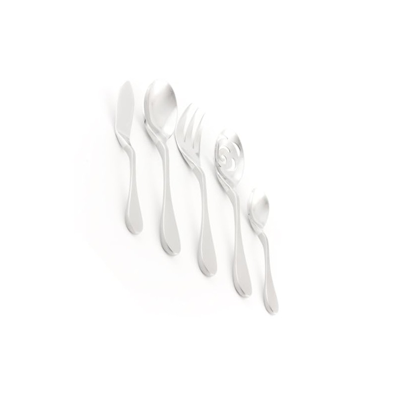 Knork Finish Serving, 5 Piece Set, Two Tone (Duo)