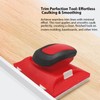 HAPPOW Paint Edger Tool with Padded Nylon Bristles - Professional