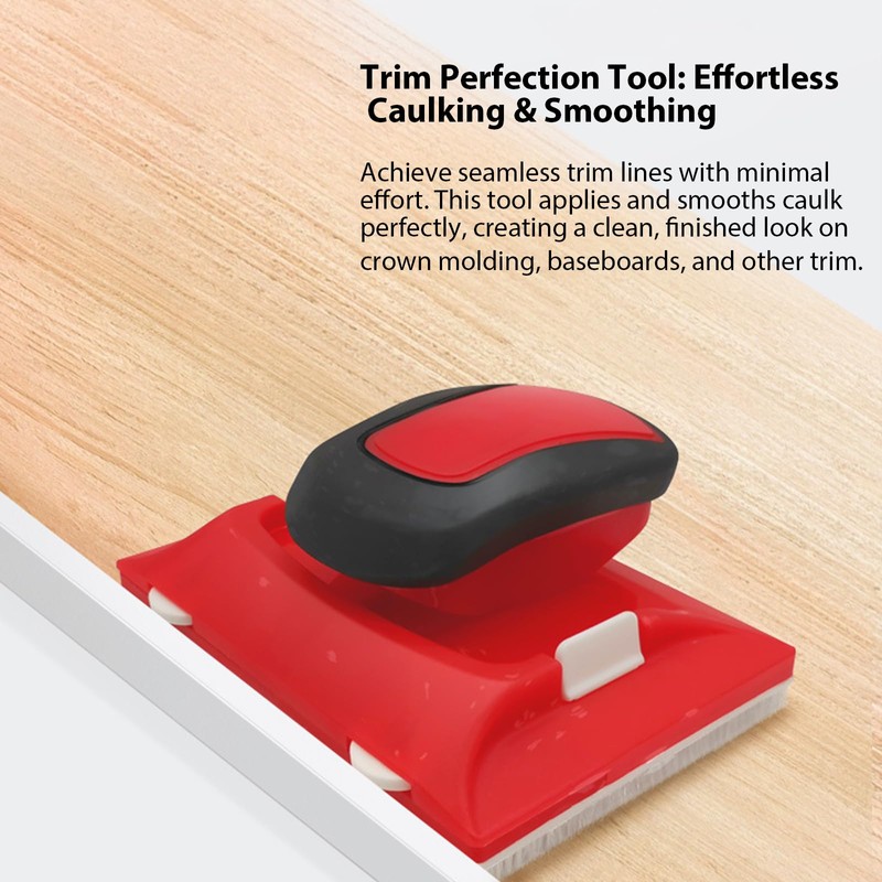 HAPPOW Paint Edger Tool with Padded Nylon Bristles - Professional