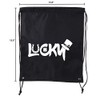 Mato & Hash St Patrick's Drawstring Bags, Reusable Cinch Backpacks,