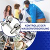 Double Tap for Washing Machine and Dishwasher Angle Valve 1/2
