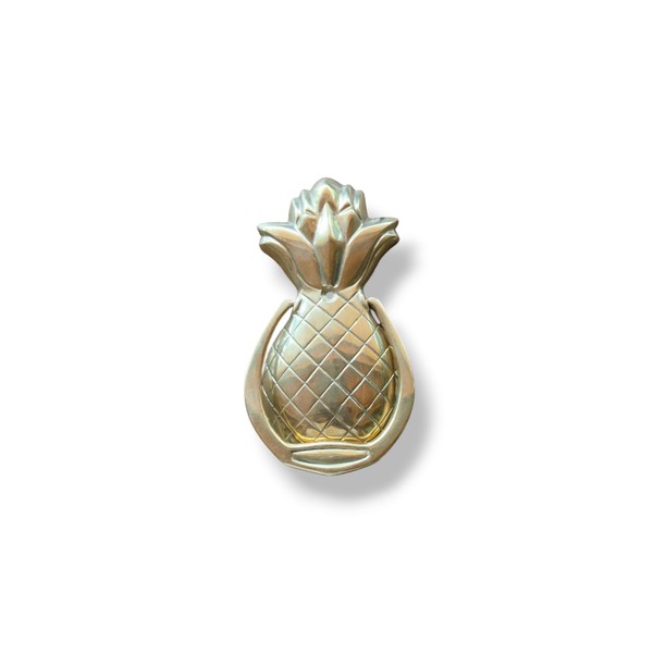 Tropical Welcome – Bronze Pineapple Door Knocker from Bali A