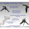6.5" inch Adjustable Tabletop Steady-Shot/Hand Grip Tripod for DSLR Cameras
