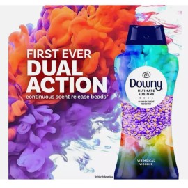 Downy Ultimate Fusions In Wash Scent Booster Dual Action Scent Release 24 oz