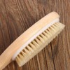 Cepillo Corporal Madera Bambu Natural Cerdas Naturales Resistentes Exfoliacion Masaje