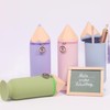 Parent Pencil Case Pen Shape, Pen Shape Green, Pen Shape