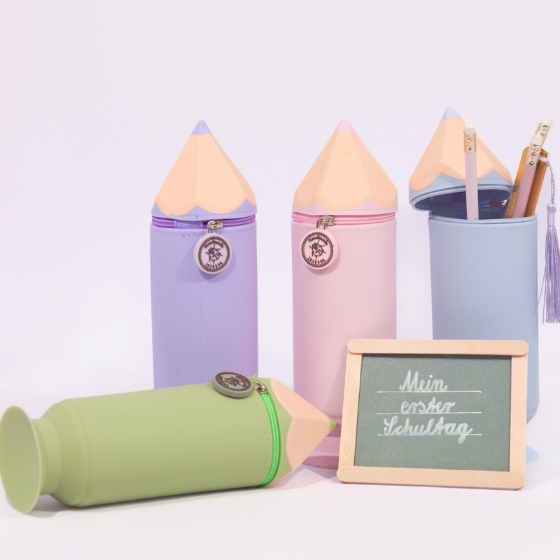 Parent Pencil Case Pen Shape, Pen Shape Green, Pen Shape