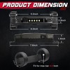 OFFROADTOWN UTV Dome Light Universal Roll Bar Mount Dome LED