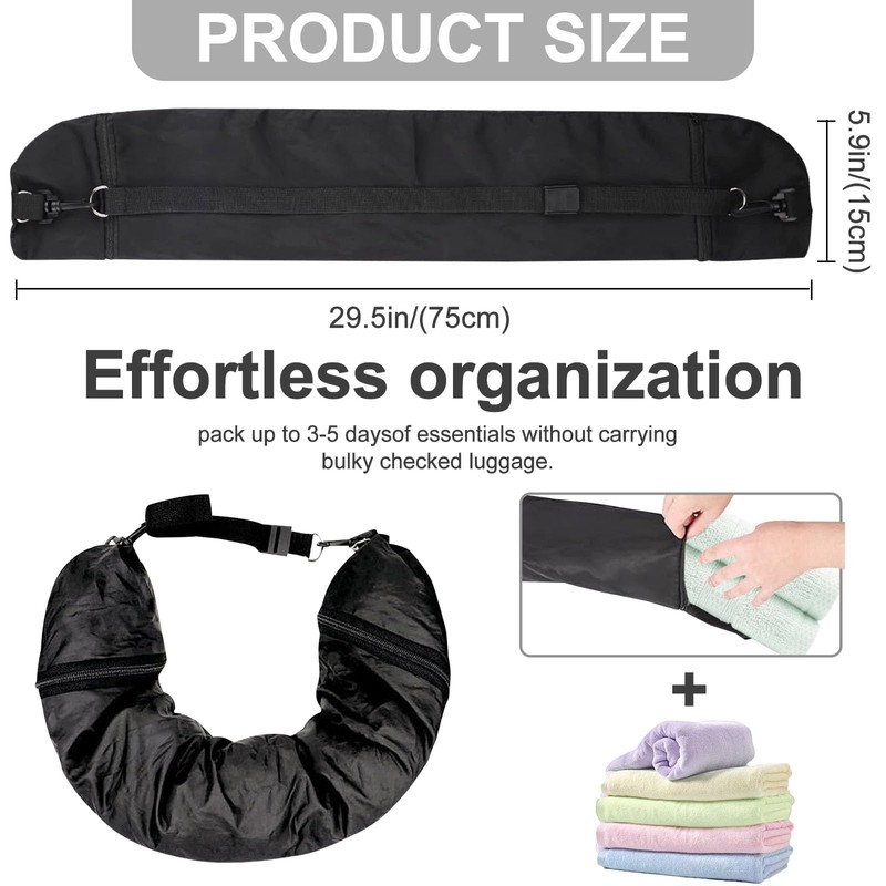 Tundwhite Neck Pillow Aeroplane Fillable, Travel Pillow Washable, Travel Pillow