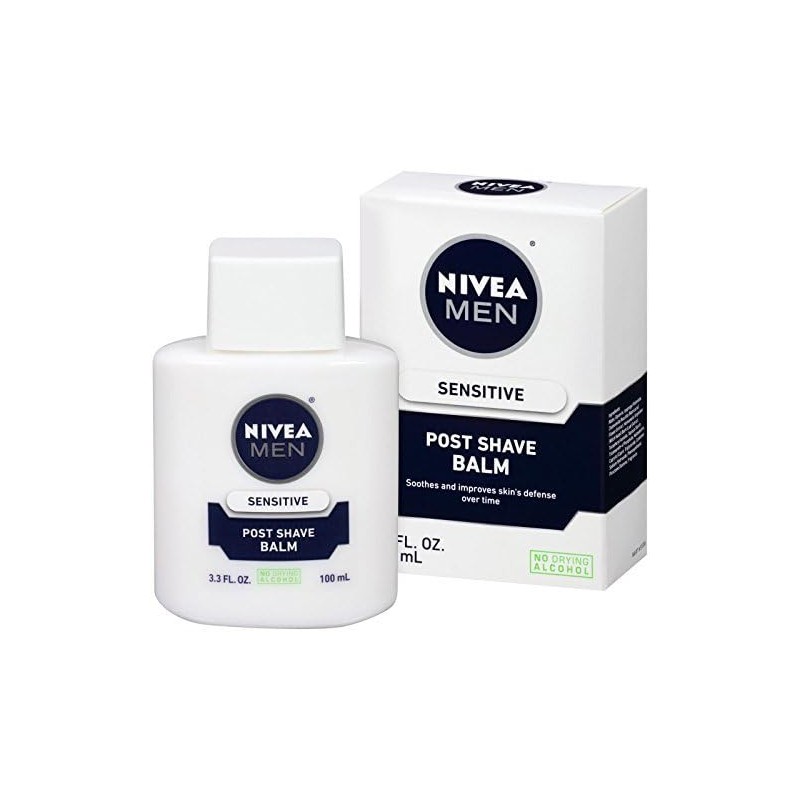 Nivea Men Bálsamo para después del afeitado, 3.3 onzas x