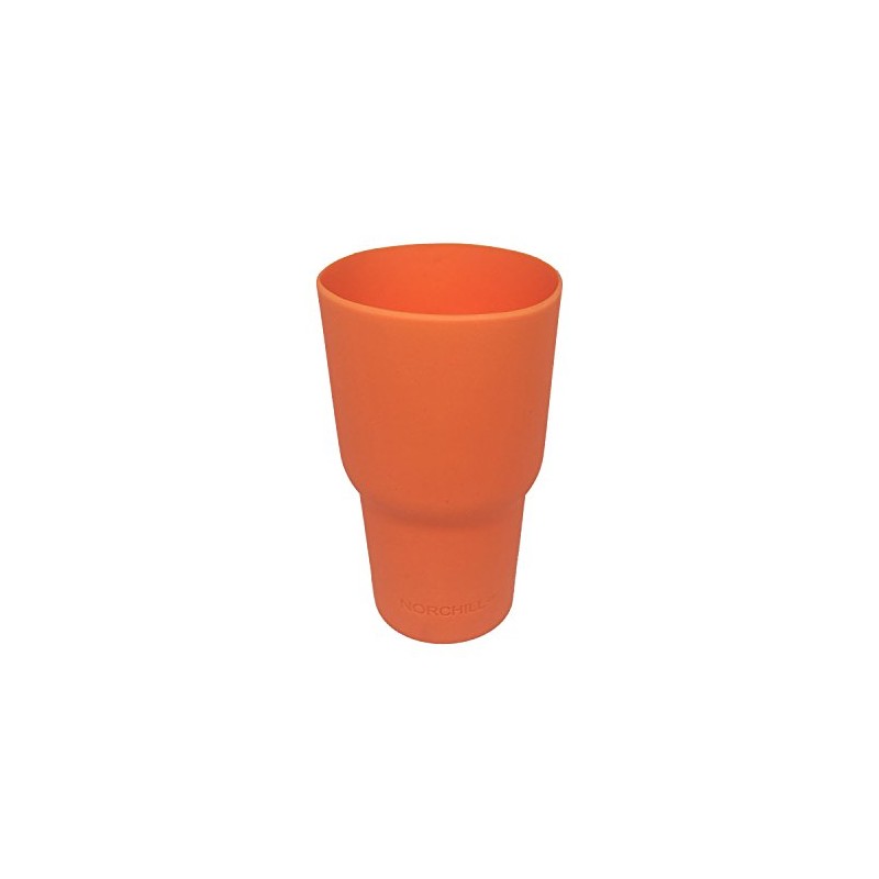 NorChill 30 oz Silicon Tumbler Sleeve, Orange