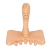 Wooden Gua Sha Tool Portable Rounded Edges Wood Scraping Massage