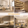 Lamomo LED Neon Lights, 12V Neutral White Dimmable LED Strip