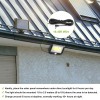 100 LED Solar Powered Wall Light Outdoor IP65 Waterproof Motion
