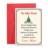 Christmas Cards for Son-Christmas Cards with Envelopes, Christmas Gifts for