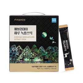 하루 녹용스틱 진생베리 면역강화 기력 피로회복 노화 피부건강 콜라겐 50포 Daily Deer Antler Stick Ginseng Berry Immune Boosting Energy Fatigue Recovery Anti-Aging Skin Health Collagen 50 Sachets