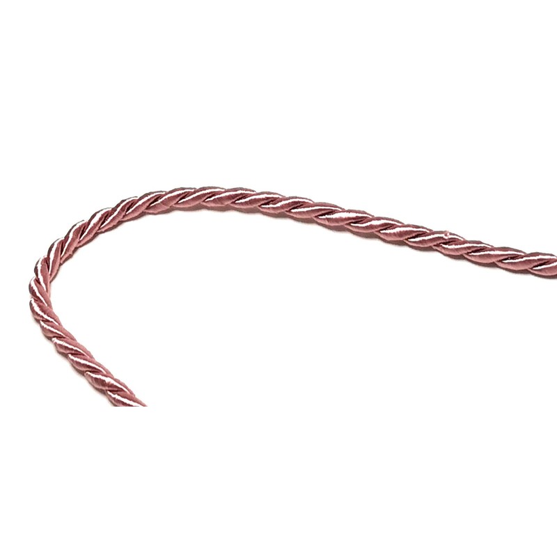 s.dekoda Cord 15 m x 4 mm Dusky Pink Twist