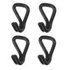 PATIKIL 4 Pack Ratchet Double J Hook Load 7716 LBS
