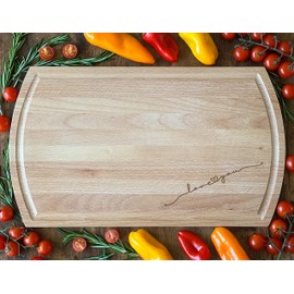 I Love You Cutting Board Beech Birthday Gifts for Women Anniversary Gifts 5th Anniversary Laser Engraving Wedding Gift Gifts for Her Valentine Gift for Her