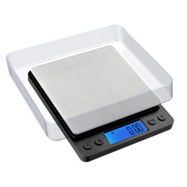 Defurhome Precision Scales 0.01 g, Digital Scales 500 g/0.01 g Pocket Scales with Illuminated LCD Display, PCS Function, Tare Function, 6 Units Conversion, Pocket Scales Gold Scales Coin Scales
