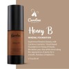 Carolina Cosmetics Base Maquillaje Tono Honey Origen Vegetal Hidratante Minimiza