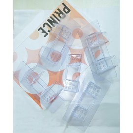 8*Large Size Adhesive Shelf Brackets with Double Row & 4*Adhesive Hooks