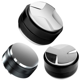 58mm Coffee Tamper and Distributor, Dual Head Coffee Leveler Fits for 58mm Portafilter, Adjustable Depth Espresso Hand Tampers, Professional Barista Espresso Distribution Tool